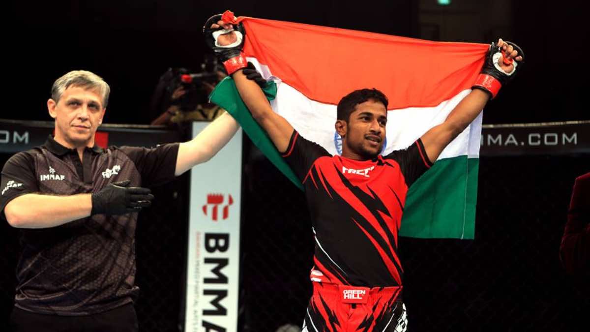 Mahboob Khan wins fifth national title at MMA India National Championships