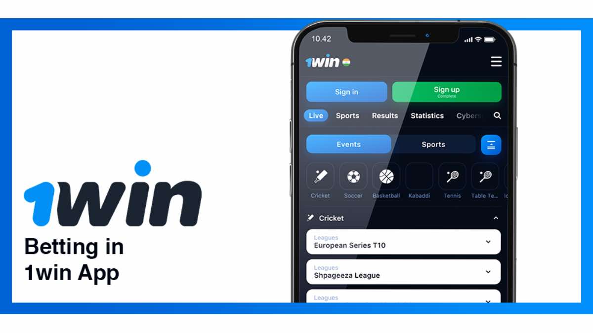 Betting in 1win App