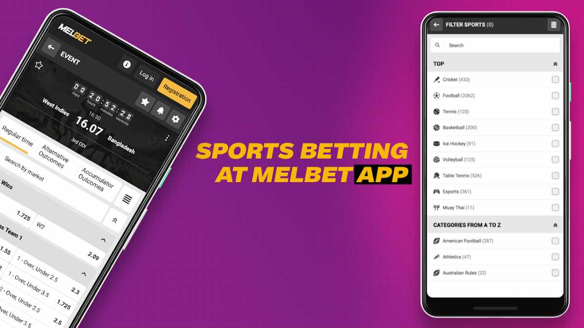 Sports Betting at MelBet App Bangladesh