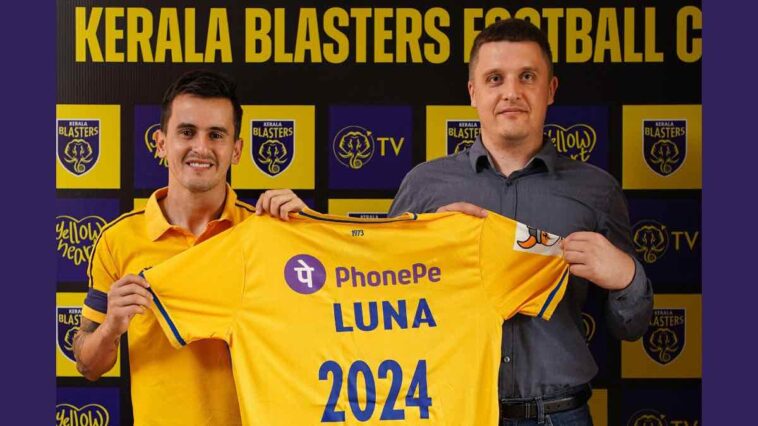 ISL 2022-23: Adrian Luna signs two-year contract extension with Kerala Blasters FC