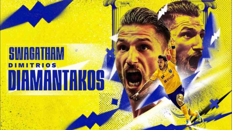 ISL 2022-23: Kerala Blasters FC sign Greek striker Dimitrios Diamantakos