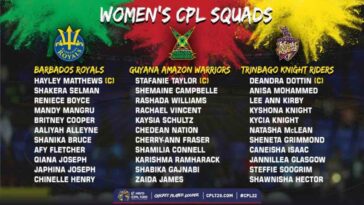 WCPL 2022: Women’s CPL 2022 teams drafted; Hayley Matthews, Stafanie Taylor and Deandra Dottin to lead