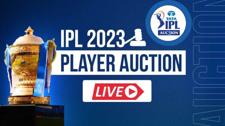 IPL 2023 Auction Live Updates: 405 players to go under the hammer