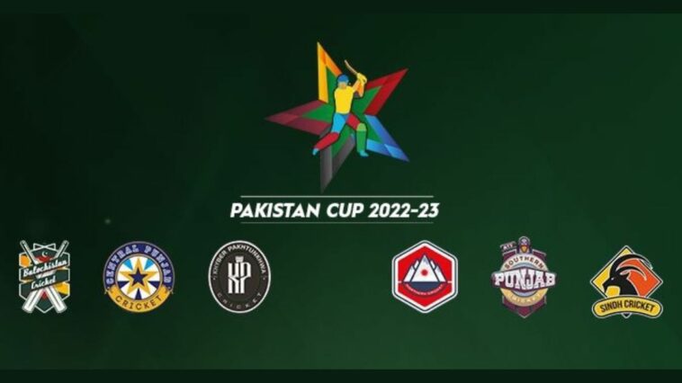 جدول امتیازات جام حذفی 23-2022 پاکستان: جدول رده بندی تیمی جام یک روزه پاکستان 23-2022