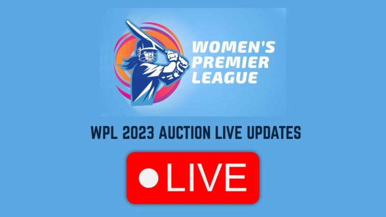 WPL Auction 2023 Live Updates: 409 players to go under the hammer