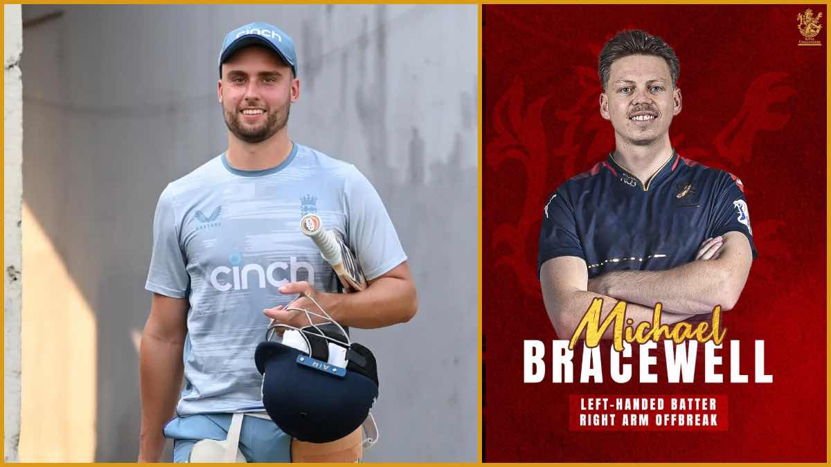 IPL 2023: Michael Bracewell joins Royal Challengers Bangalore as a replacement for Will Jacks