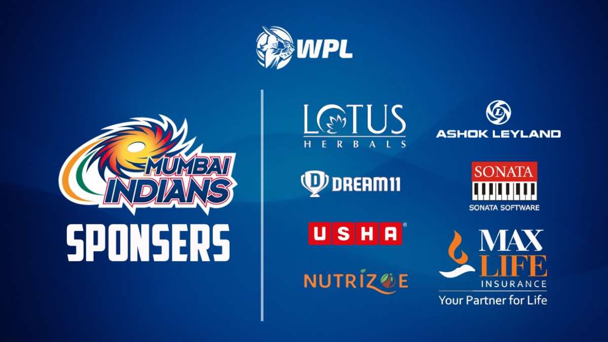 WPL 2023: Mumbai Indians onboard seven brand sponsors ahead of the inaugural edition of the Women's Premier League