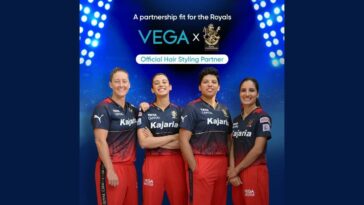 WPL 2023: Vega ties up with Royal Challengers Bangalore as Official Hair Styling Partner