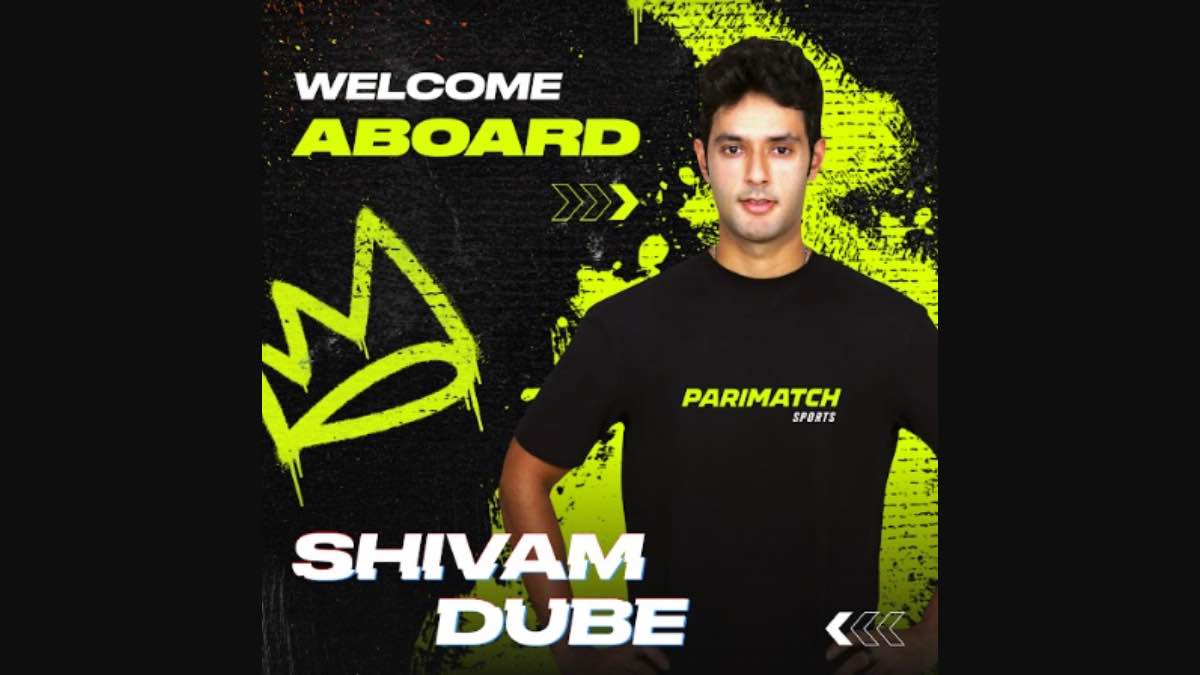 Parimatch Sports announce Shivam Dube as their Brand Ambassador