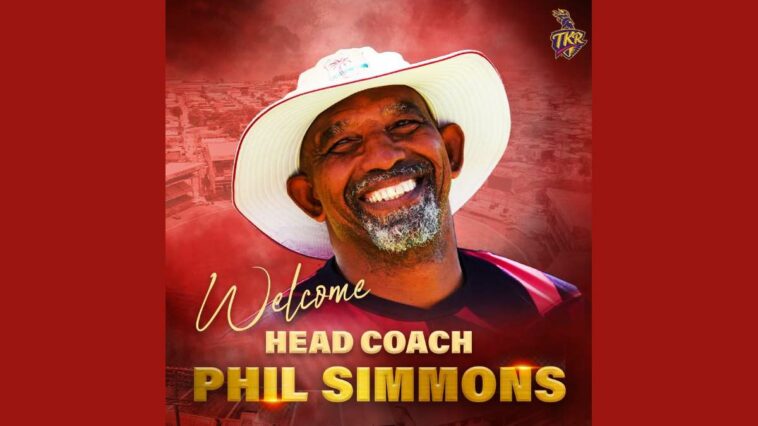 CPL 2023: Phil Simmons appointed as head coach of Trinbago Knight Riders
