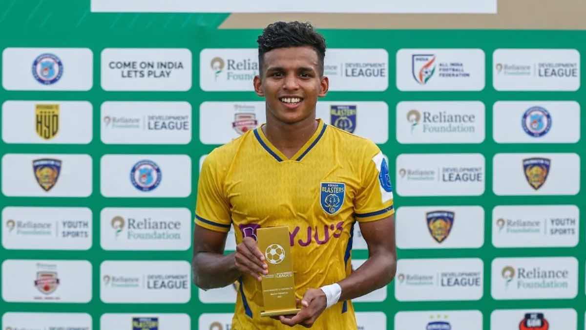 You are currently viewing ISL 2023-24: Kerala Blasters FC extends contract with midfielder Nihal Sudeesh till 2026