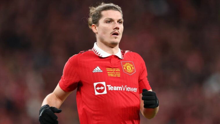 Manchester United midfielder Marcel Sabitzer ruled out for the rest of the season with a knee injury