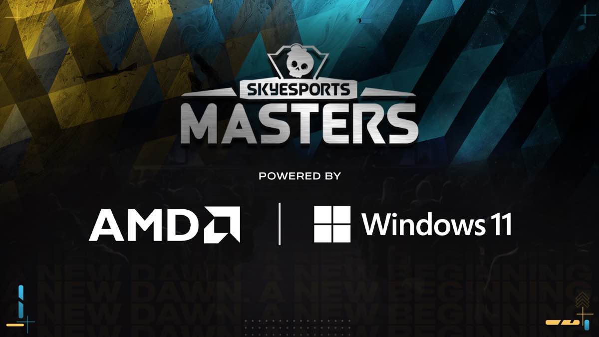 Skyesports Masters rope in AMD and Microsoft as Powered By Sponsors