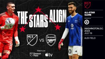 Arsenal to face MLS All-Stars on July 19 at Audi Field in Washington D.C.