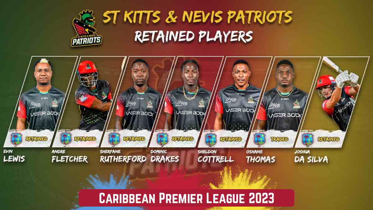 CPL 2023: St Kitts and Nevis Patriots confirm retentions for 2023 Caribbean Premier League