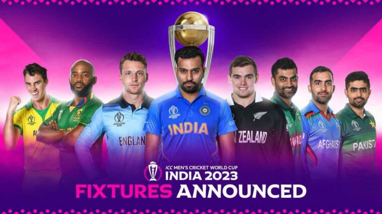 CWC 2023: Schedule for Cricket World Cup 2023 announced; India to face Pakistan on October 15
