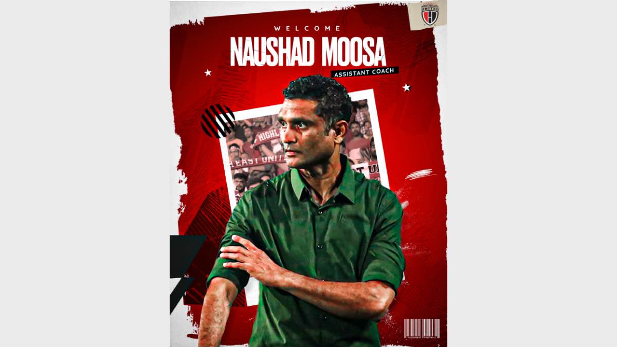 ISL 2023-24: Naushad Moosa appoints NorthEast United FC as Indian Assistant Coach, Reserve Team Head Coach and Head of Youth Development