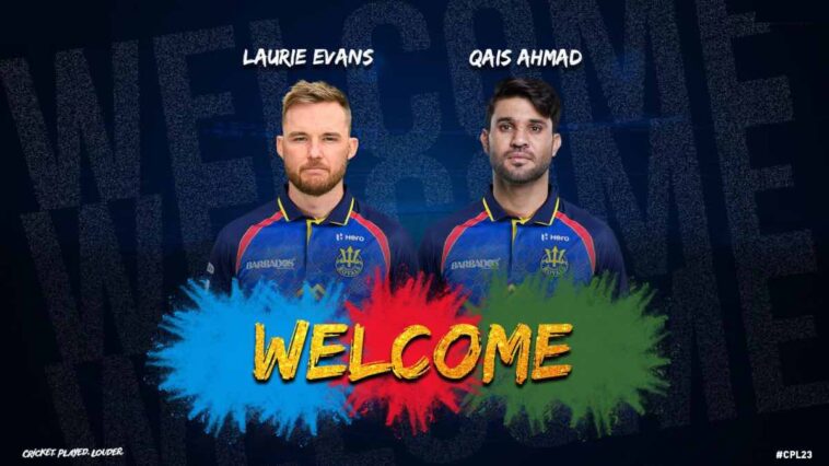 CPL 2023: Laurie Evans and Qais Ahmad join Barbados Royals