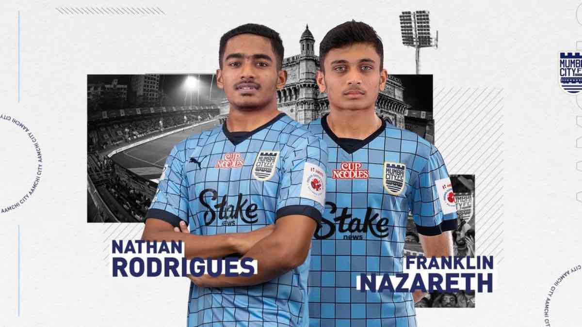 ISL 2023-24: Mumbai City FC sign Nathan Rodrigues and Franklin Nazareth