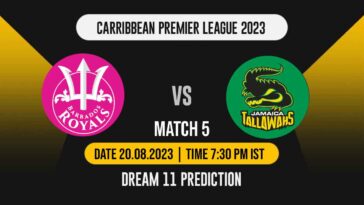 CPL 2023 Match 5 JAM vs BR Dream11 Prediction, Playing XI, Fantasy Cricket Tips, Pitch Report, Injury Updates and Player Record