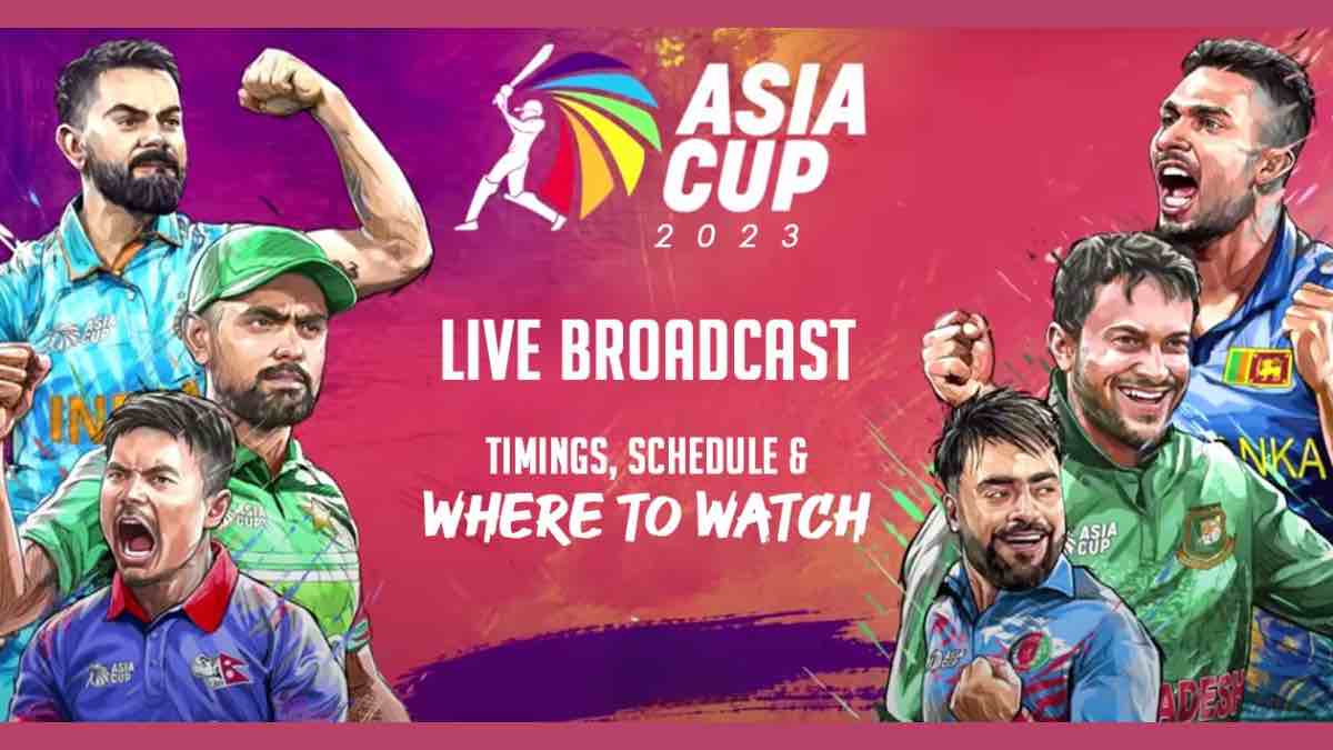 Check Where To Watch Asia Cup 2023 Live: Date, Time, Live Telecast, Live Streaming and OTT details country-wise
