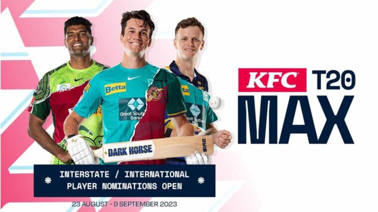 KFC T20 Max Competition 2023 Points Table: Max T20 2023 Team Standings