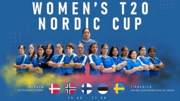 Women’s T20I Nordic Cup 2023 Points Table and Team Standings