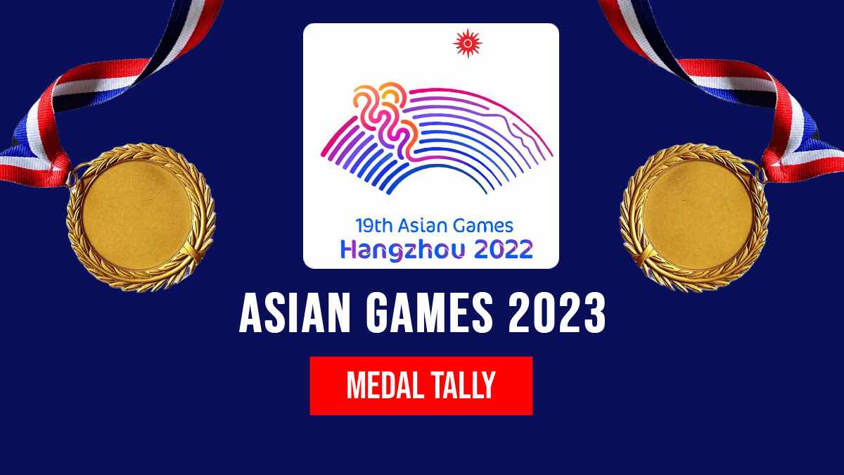 Asian Games 2023 Medal Tally Country Wise