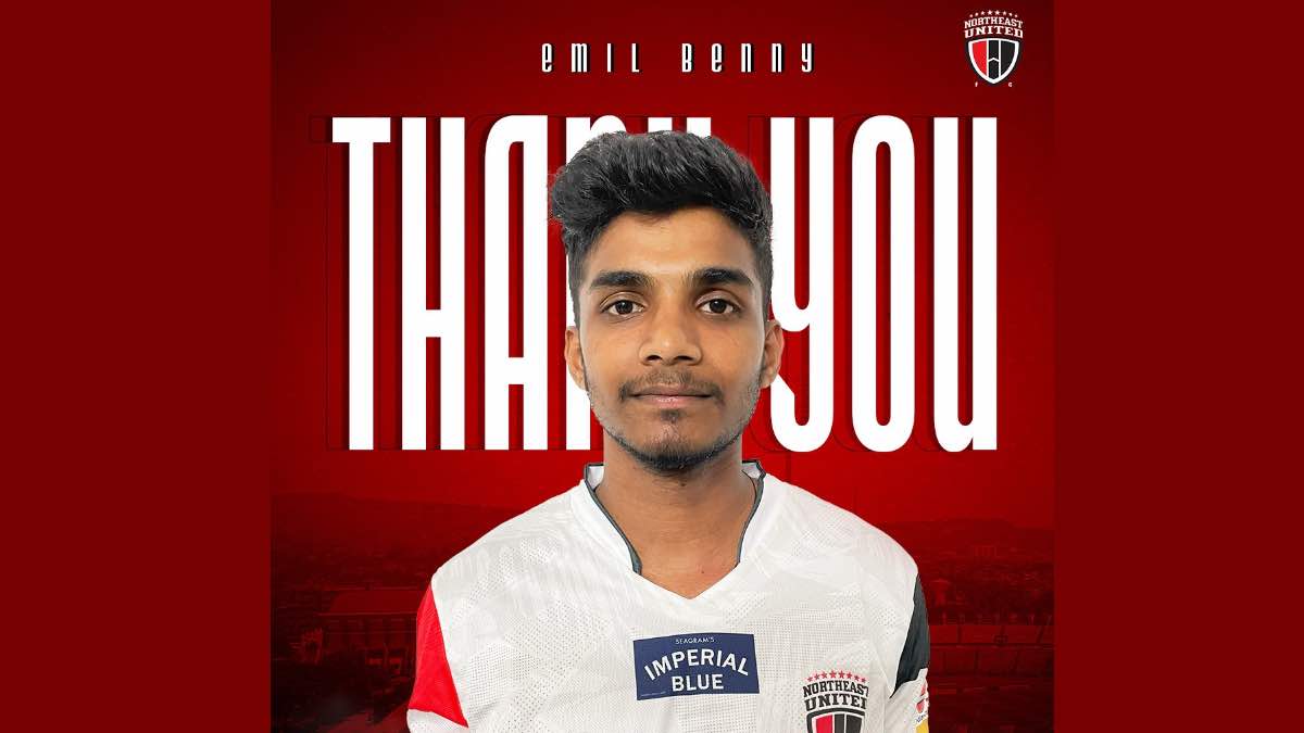 ISL 2023-24: Emil Benny departs NorthEast United FC