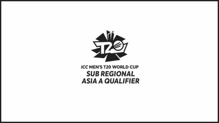 ICC Men’s T20 World Cup Sub Regional Asia Qualifier A 2023 Points Table and Team Standings