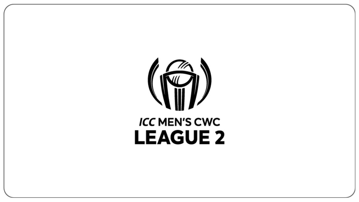 ICC CWC League 2 2023-27 Points Table and Team Standings