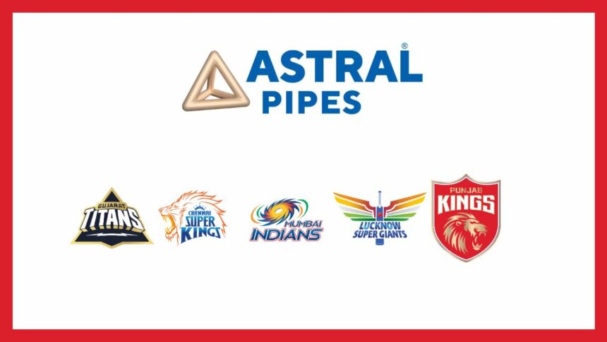 IPL 2024: Astral Pipes partners with five IPL teams