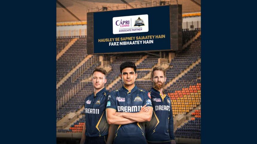 IPL 2024: Gujarat Titans announces partnership extension with Capri Global Capital