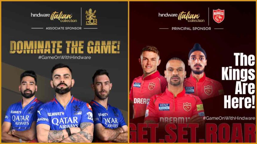 IPL 2024: Hindware renews association with Royal Challengers Bengaluru and Punjab Kings