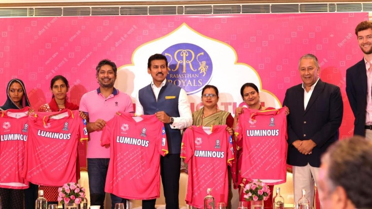 IPL 2024: Rajasthan Royals unveil all-pink jersey dedicated to the Women of Rajasthan