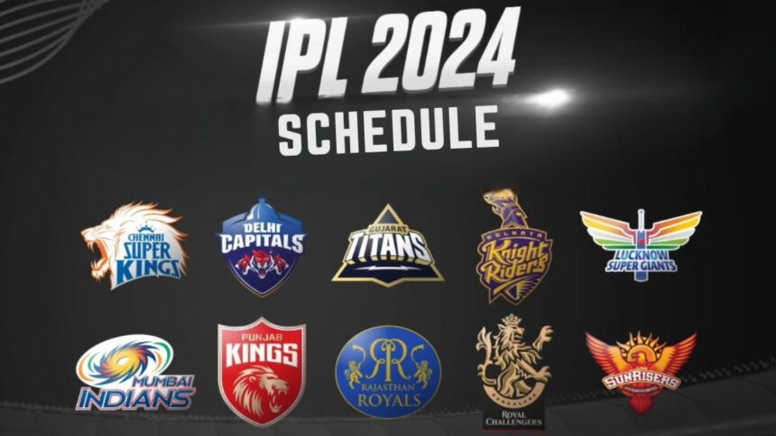 IPL 2024 Schedule: Date, Time, Fixtures, Teams, Match Timings, Venue, Time Table and Groups