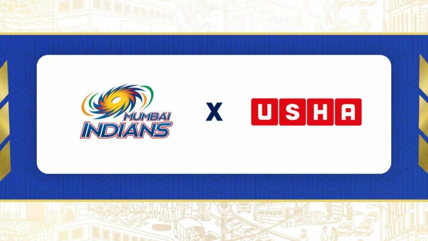 IPL 2024: Usha International extends its partnership with Mumbai Indians