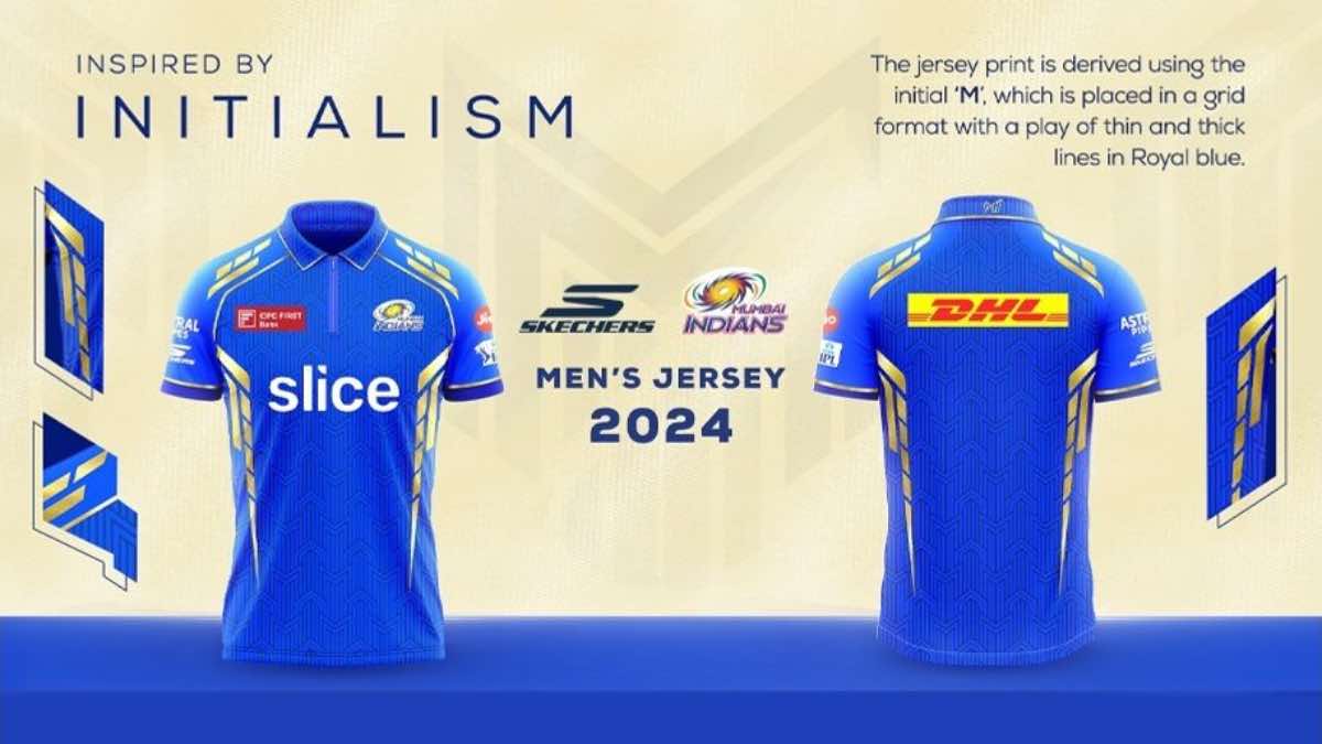 Mumbai Indians unveil jersey for IPL 2024