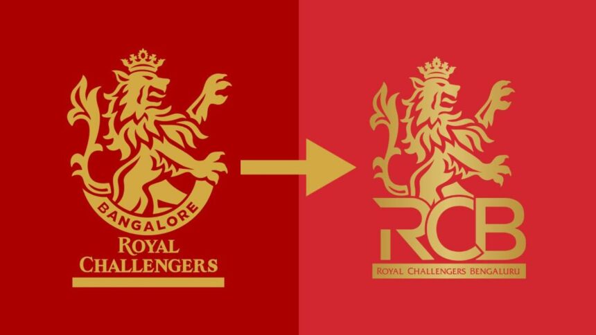 Royal Challengers Bangalore changes name to Royal Challengers Bengaluru