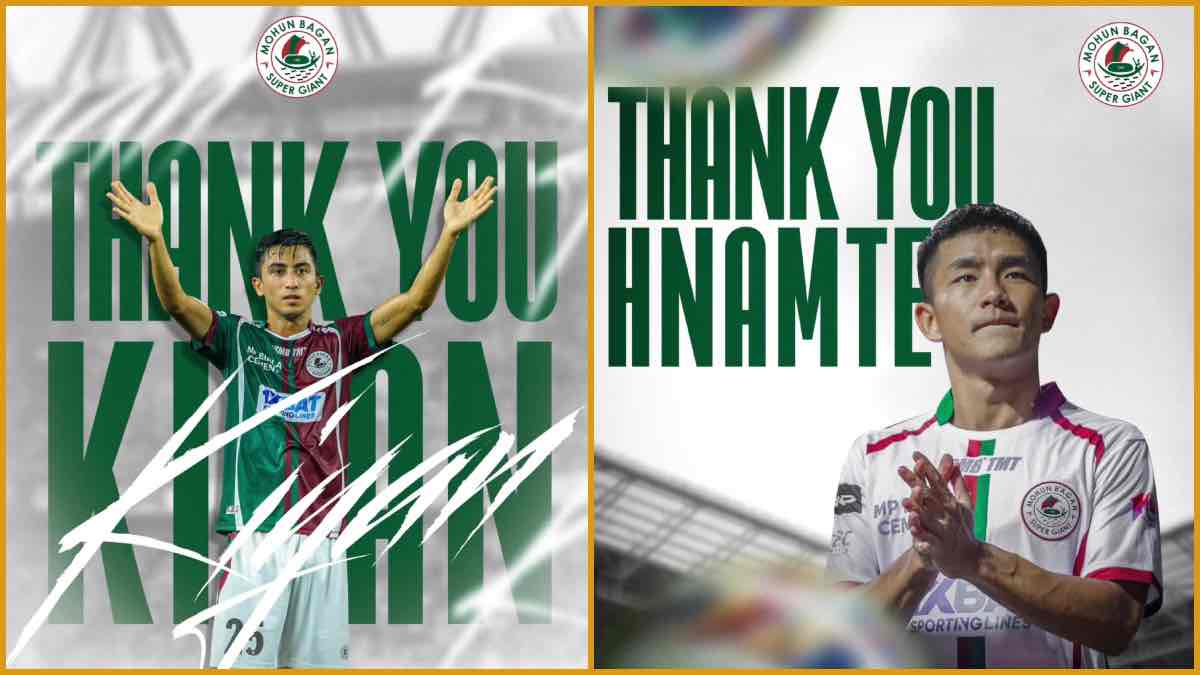 ISL 2024-25: Mohun Bagan SG announces departure of Kiyan Nassiri and Lalrinliana Hnamte
